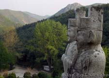 North Korea: Grave of ancient emperor Kongmin outside Kaesong