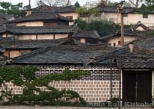 North Korea: Old town in Kaesong