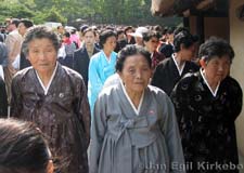 North Korea: Mangyongdae (Mangyong Hill) in Pyongyang, birthplace of Kim Il-Sung