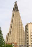 North Korea: 105-story unfinished Ryugyong Hotel in Pyongyang
