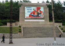 North Korea: Revolutionary propaganda in Sinuiju